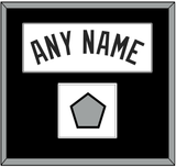 San Antonio Name & Champions Patch - Home White (1989-2002) - Single Mat 1