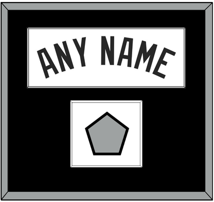 San Antonio Name & Champions Trophy Patch - Home White (2002-2017) - Essential Tier 1