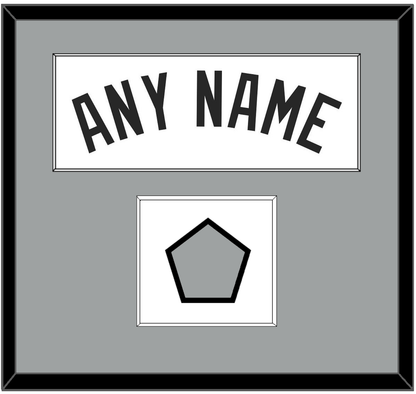 San Antonio Name & Champions Trophy Patch - Home White (1989-2002) - Essential Tier 2