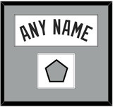 San Antonio Name & Finals Patch - Road Black (2002-2017) - Single Mat 2