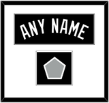 San Antonio Name & Finals Patch - Road Black (1989-2002) - Single Mat 1