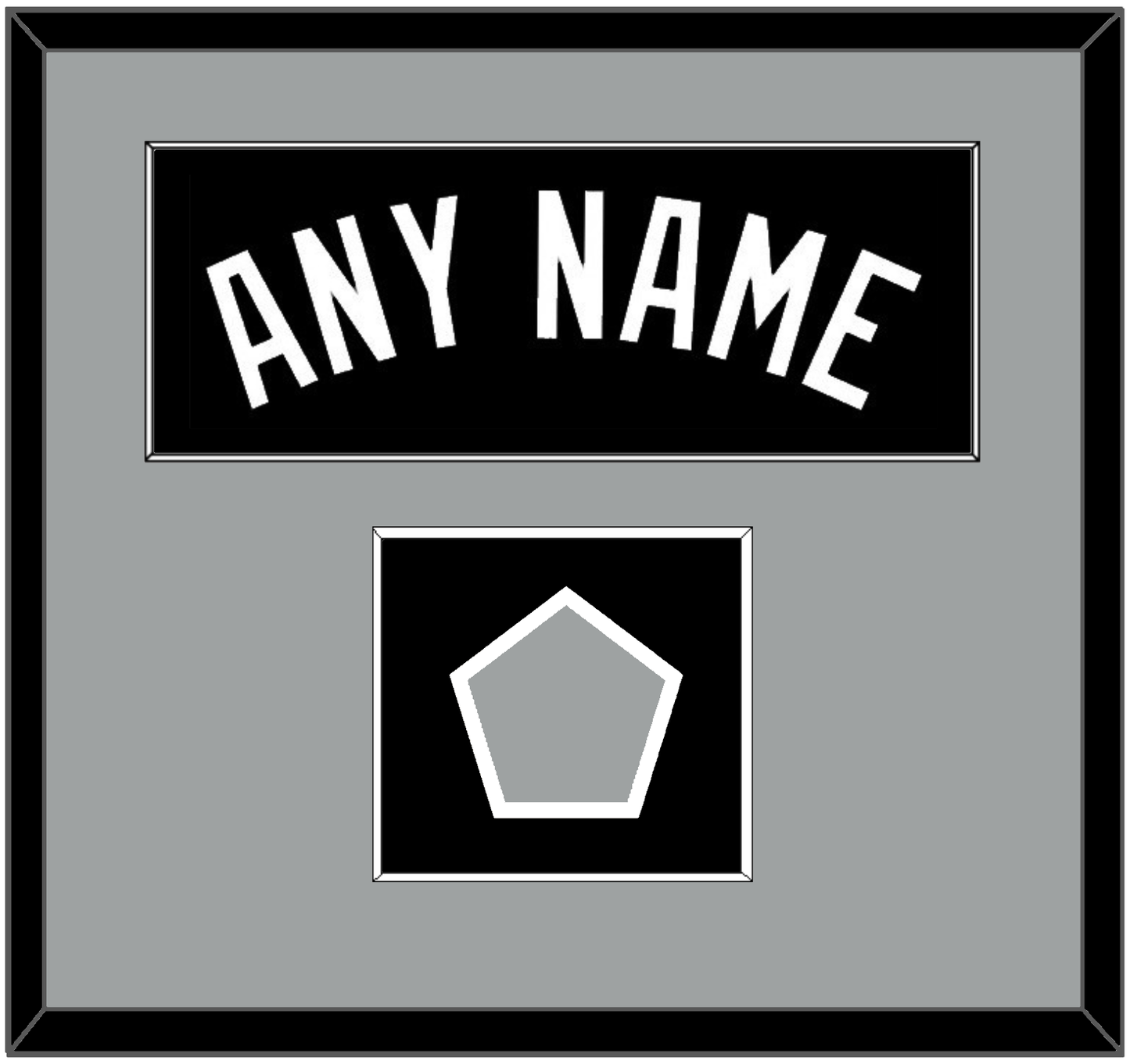 San Antonio Name & Finals Patch - Road Black (2002-2017) - Essential Tier 2