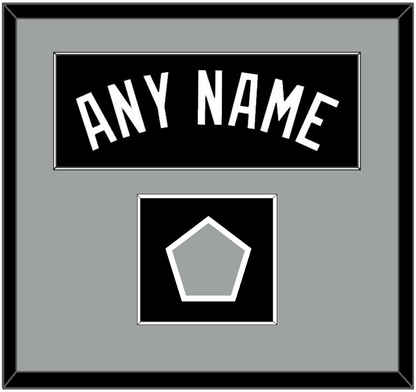 San Antonio Name & Finals Patch - Road Black (2002-2017) - Essential Tier 2