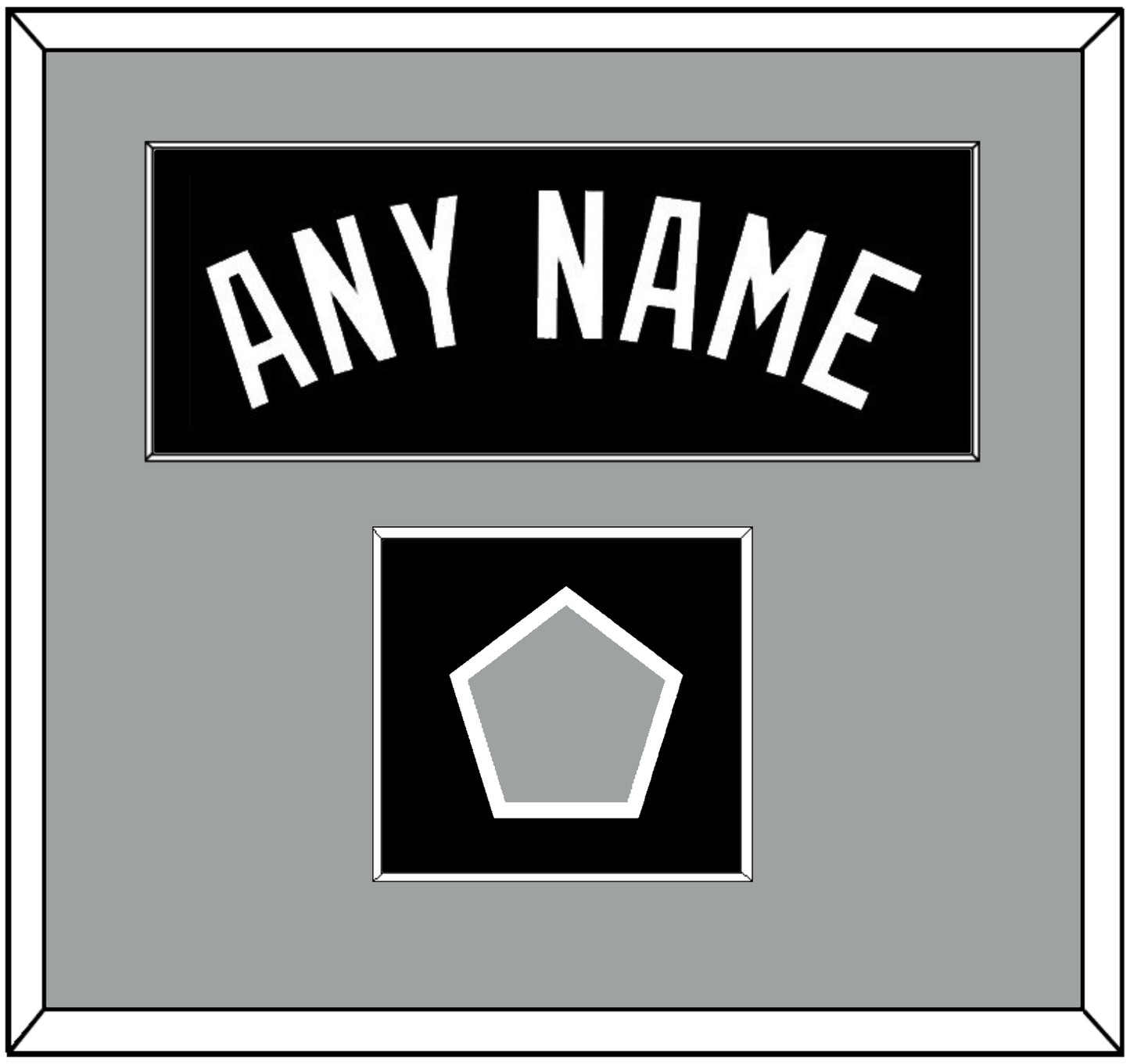 San Antonio Name & Champions Trophy Patch - Road Black (2002-2017) - Essential Tier 2