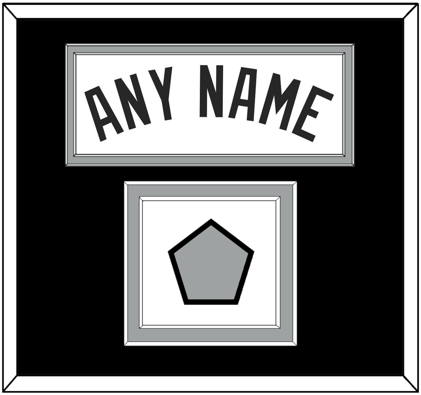 San Antonio Name & Champions Banner Patch - Home White (1989-2002) - Signature Tier 2
