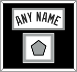 San Antonio Name & Finals Patch - Home White (2002-2017) - Double Mat 2