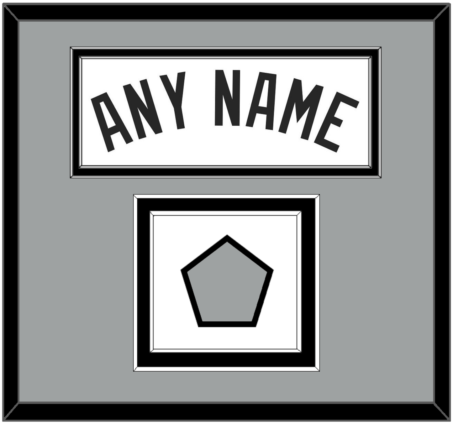 San Antonio Name & Champions Patch - Home White (2002-2017) - Signature Tier 3