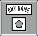 San Antonio Name & Champions Banner Patch - Home White (2002-2017) - Double Mat 3