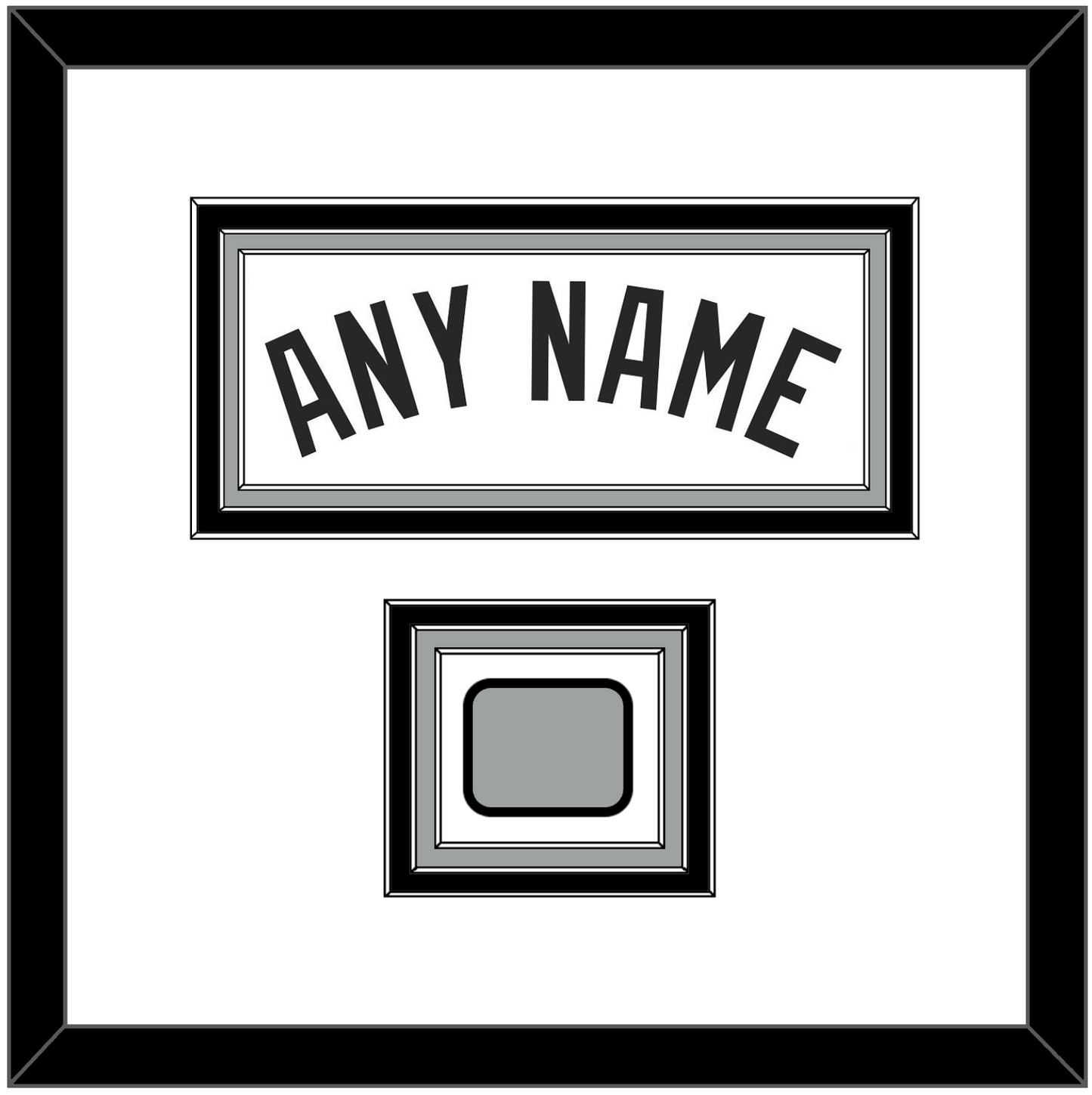 San Antonio Name & Champions Patch - Home White (2002-2017) - Premier Tier 1