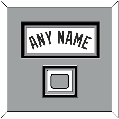 San Antonio Name & Champions Patch - Home White (1989-2002) - Premier Tier 3