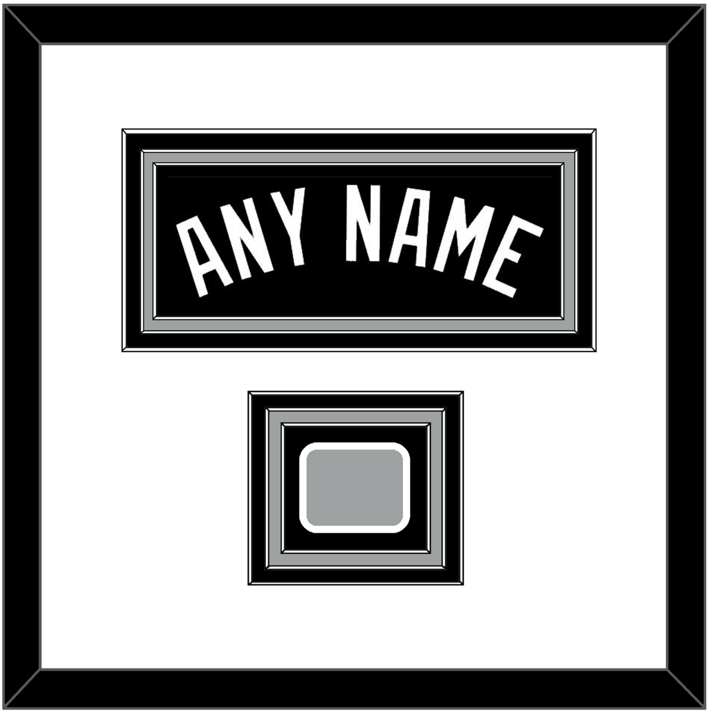 San Antonio Name & Finals Patch - Road Black (1989-2002) - Premier Tier 1