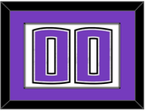 Sacramento Number - Home White (2014-2016) - Single Mat 1