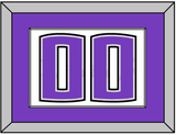 Sacramento Number - Home White (2014-2016) - Single Mat 1