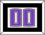 Sacramento Number - Home White (2014-2016) - Single Mat 2