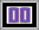 Sacramento Number - Home White (2014-2016) - Single Mat 2