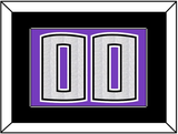 Sacramento Number - Road Purple (2014-2016) - Single Mat 2