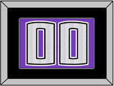Sacramento Number - Road Purple (2014-2016) - Single Mat 2