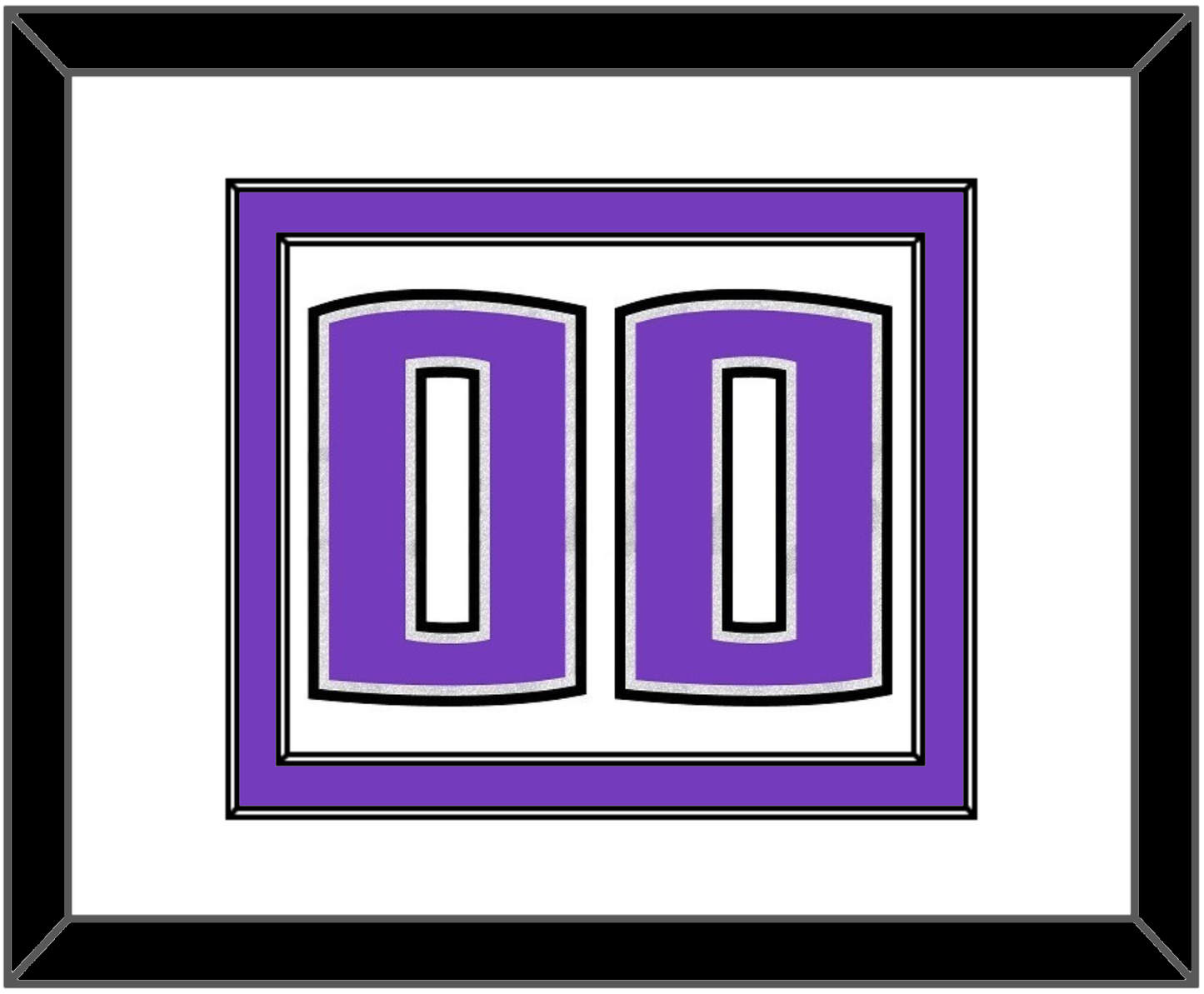 Sacramento Number - Home White (2014-2016) - Signature Tier 1