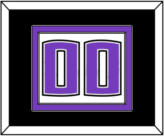 Sacramento Number - Home White (2014-2016) - Signature Tier 3