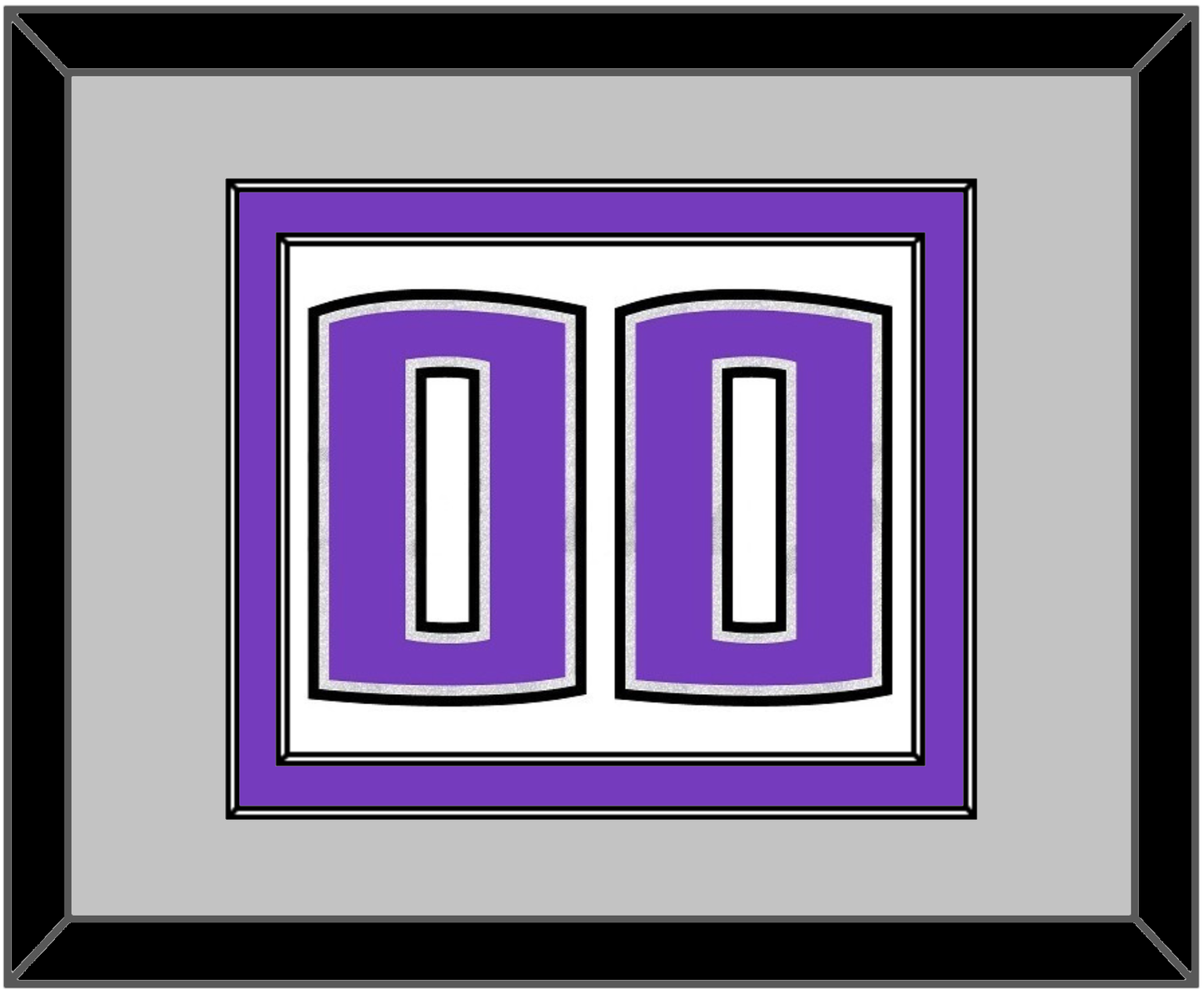 Sacramento Number - Home White (2014-2016) - Signature Tier 4