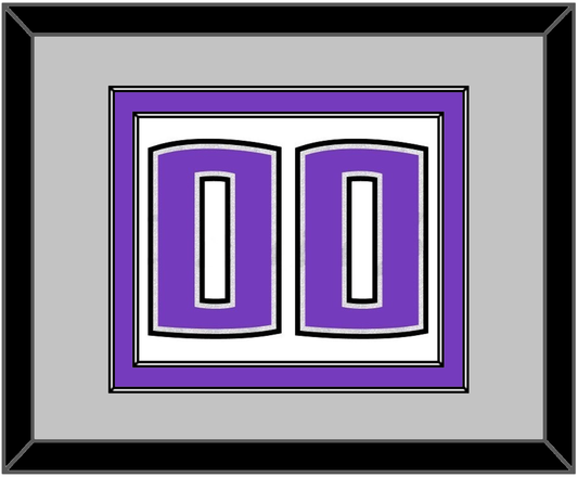 Sacramento Number - Home White (2014-2016) - Signature Tier 4