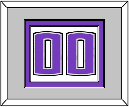 Sacramento Number - Home White (2014-2016) - Signature Tier 4