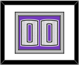 Sacramento Number - Road Purple (2014-2016) - Double Mat 1