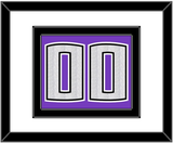 Sacramento Number - Road Purple (2014-2016) - Double Mat 2