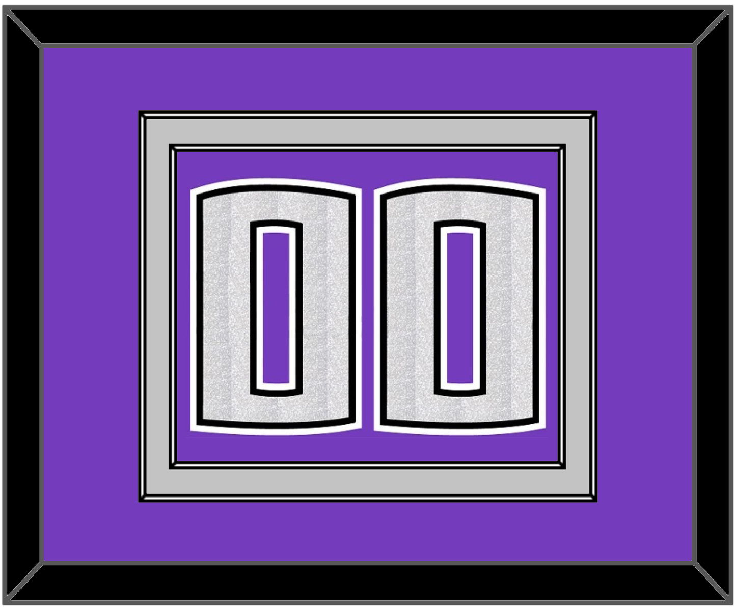 Sacramento Number - Road Purple (2014-2016) - Signature Tier 3