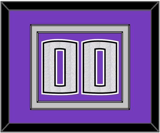 Sacramento Number - Road Purple (2014-2016) - Signature Tier 3
