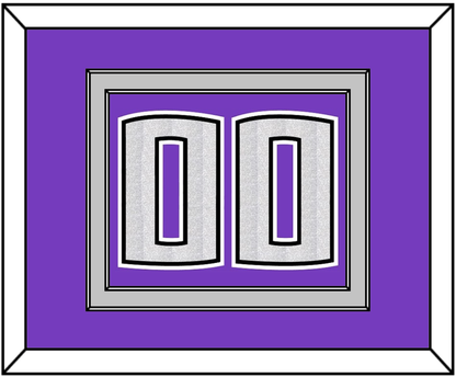 Sacramento Number - Road Purple (2014-2016) - Signature Tier 3