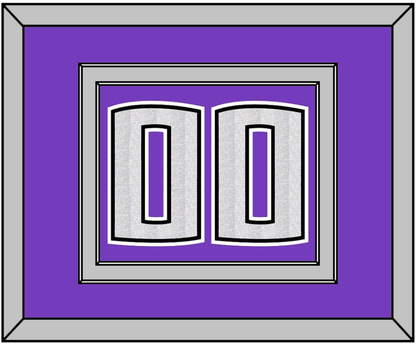 Sacramento Number - Road Purple (2014-2016) - Signature Tier 3