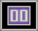 Sacramento Number - Road Purple (2014-2016) - Double Mat 4