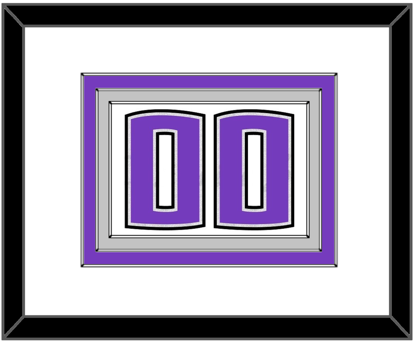 Sacramento Number - Home White (2014-2016) - Premier Tier 1