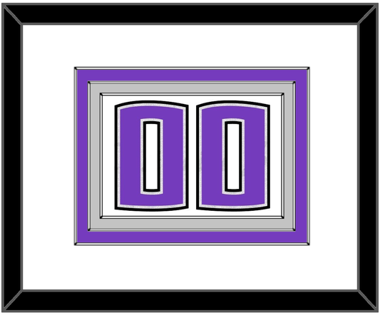 Sacramento Number - Home White (2014-2016) - Premier Tier 1