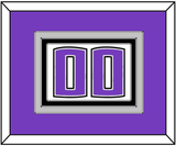 Sacramento Number - Home White (2014-2016) - Triple Mat 2