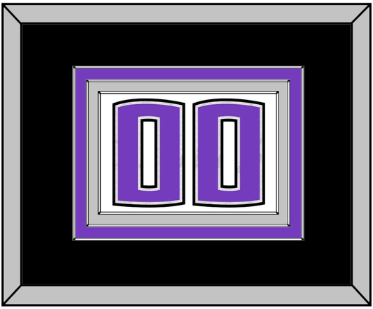 Sacramento Number - Home White (2014-2016) - Premier Tier 3