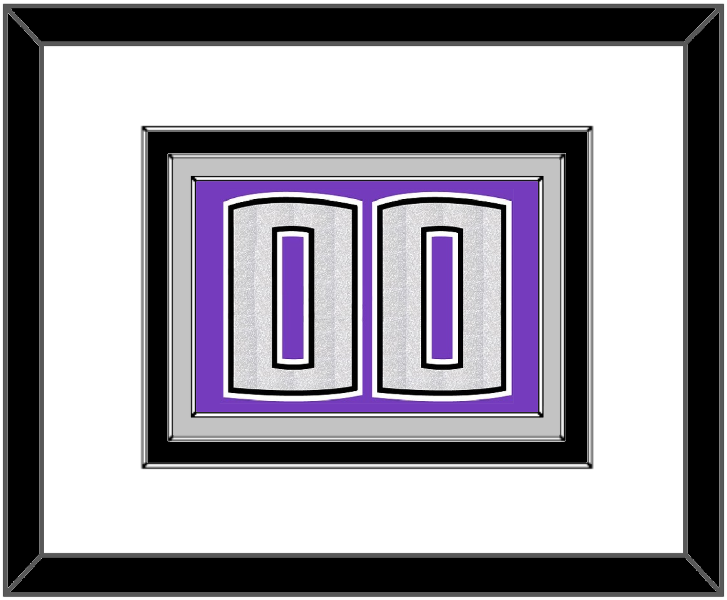 Sacramento Number - Road Purple (2014-2016) - Premier Tier 1