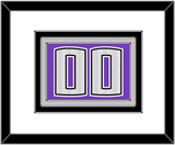 Sacramento Number - Road Purple (2014-2016) - Triple Mat 1