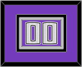 Sacramento Number - Road Purple (2014-2016) - Triple Mat 2