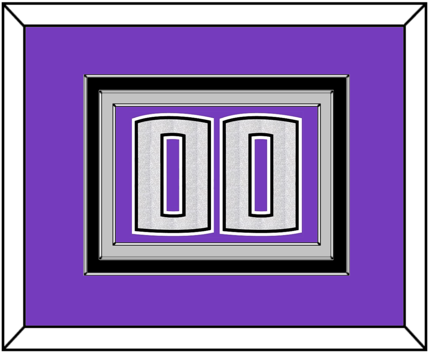 Sacramento Number - Road Purple (2014-2016) - Premier Tier 2
