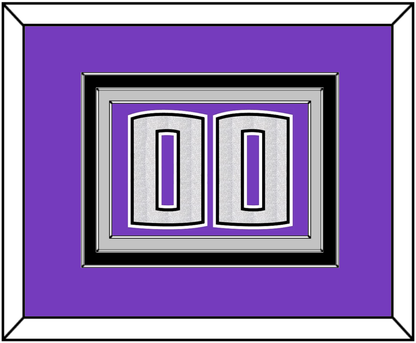 Sacramento Number - Road Purple (2014-2016) - Premier Tier 2