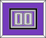 Sacramento Number - Road Purple (2014-2016) - Triple Mat 2