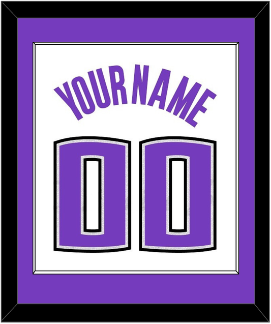 Sacramento Name & Number - Home White (2014-2016) - Essential Tier 1