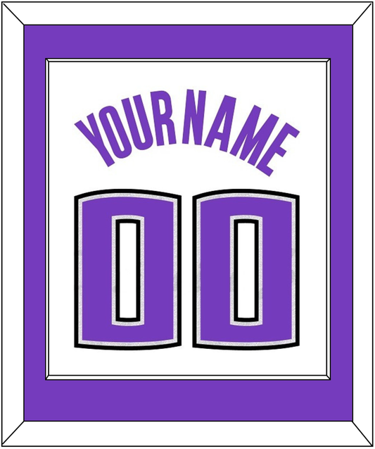 Sacramento Name & Number - Home White (2014-2016) - Essential Tier 1