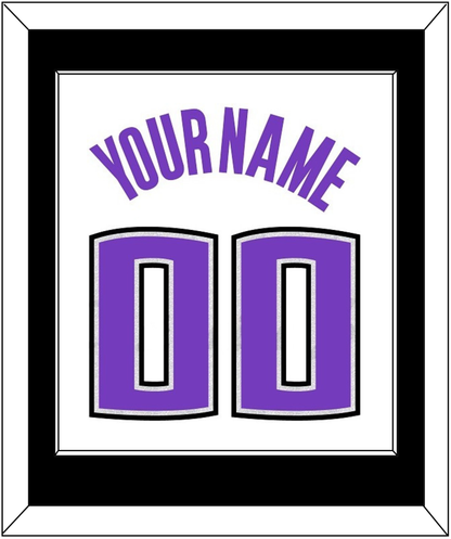 Sacramento Name & Number - Home White (2014-2016) - Essential Tier 2