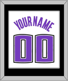 Sacramento Name & Number - Home White (2014-2016) - Single Mat 2