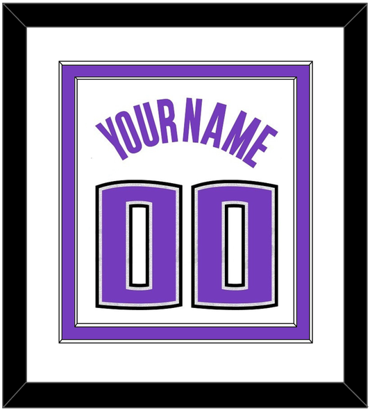 Sacramento Name & Number - Home White (2014-2016) - Signature Tier 1