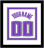 Sacramento Name & Number - Home White (2014-2016) - Double Mat 1