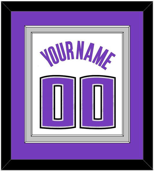 Sacramento Name & Number - Home White (2014-2016) - Signature Tier 2